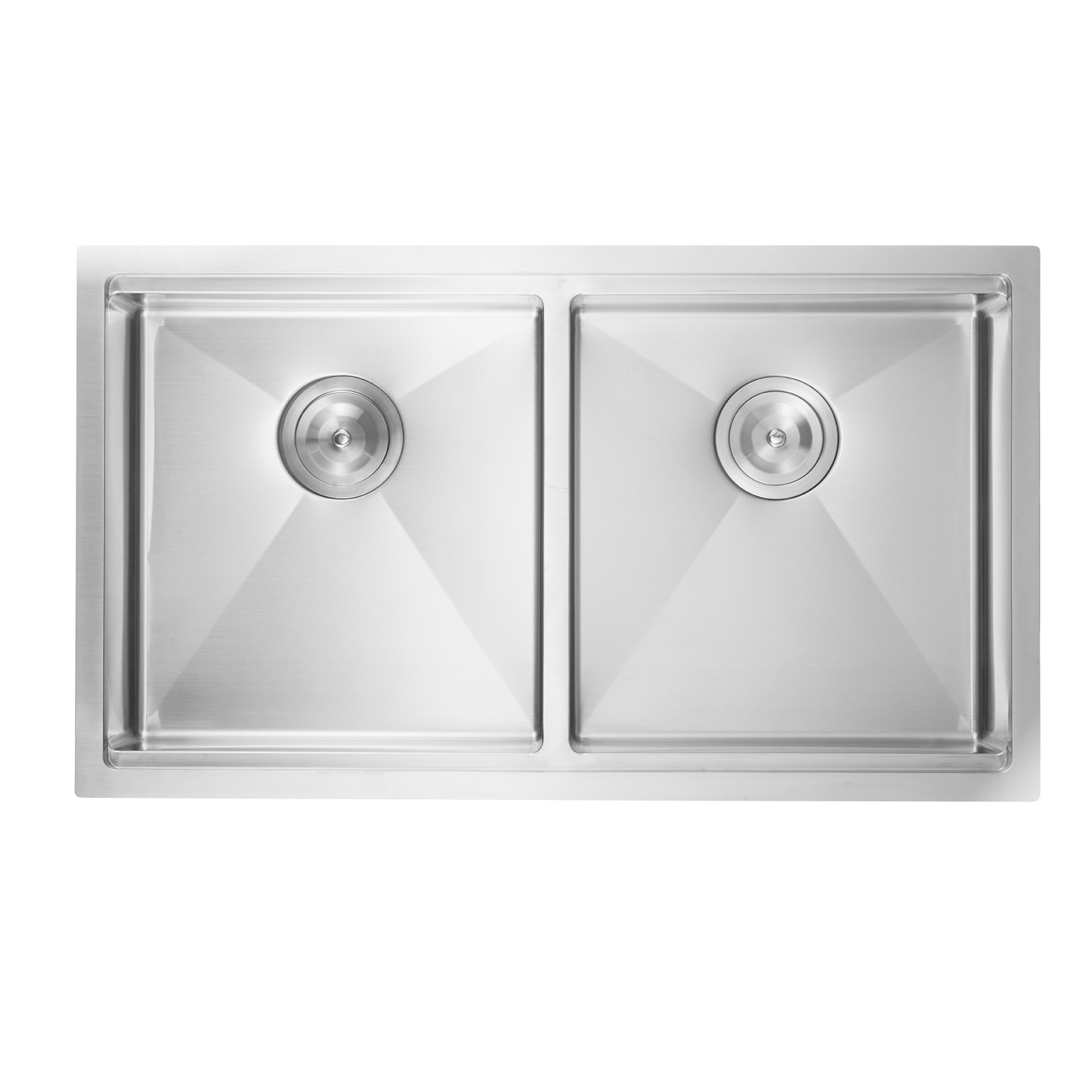 Drop in Undermount Kitchen Sink Single/Double Bowl Stainless 23"/27"/30"/32"/33" - Picture 12 of 86