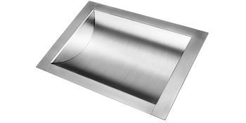 Deal Tray,for Gas Stations Banks,Stainless Steel