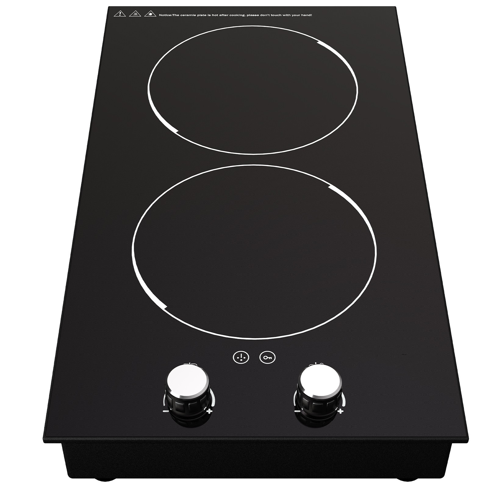 VEVOR Built-in Induction Electric Stove Top 5 Burners Ceramic Glass Surface  Electric Cooktop 30.3 x 20.5 in. Radiant Cooktop QRSCKDC30240VZCTAV4 - The  Home Depot