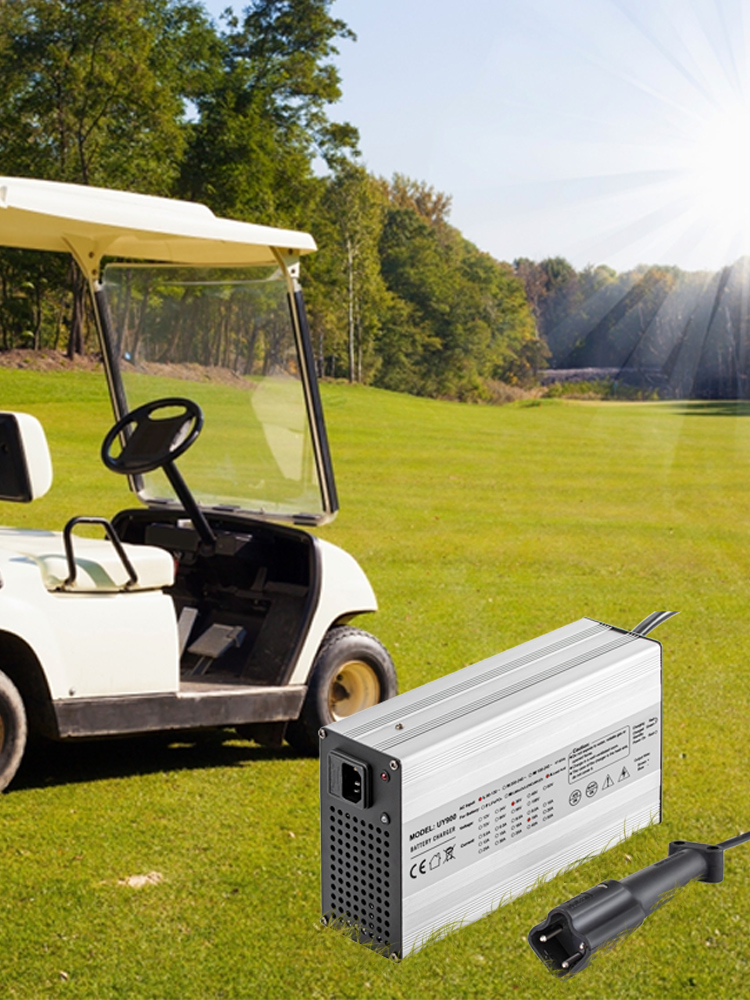 VEVOR 48 Volt 15 Amp Golf Cart Battery Charger with G29 Drive/LED Club