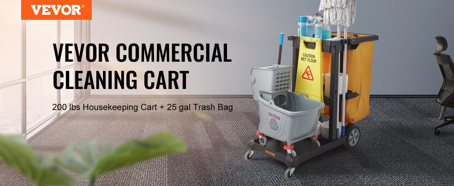 Carts, Housekeeping Carts, Plastic Housekeeping Carts