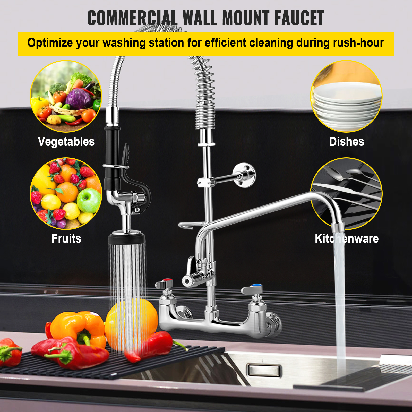 Commercial Wall Mount Faucet F1 ?29271