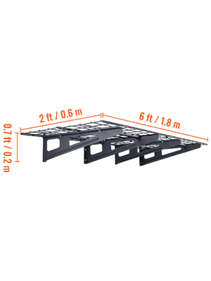 4 Ganci A L Per Scala In Acciaio Con Viti Per Parete – Organizzazione Garage E Officina