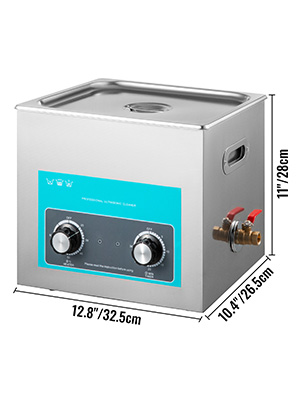 thumbnail image 2 of SDKEHUI 10L Commercial Ultrasonic Cleaner – Digital With Timer & Heating, 40 KHz, 110V 2 of 4
