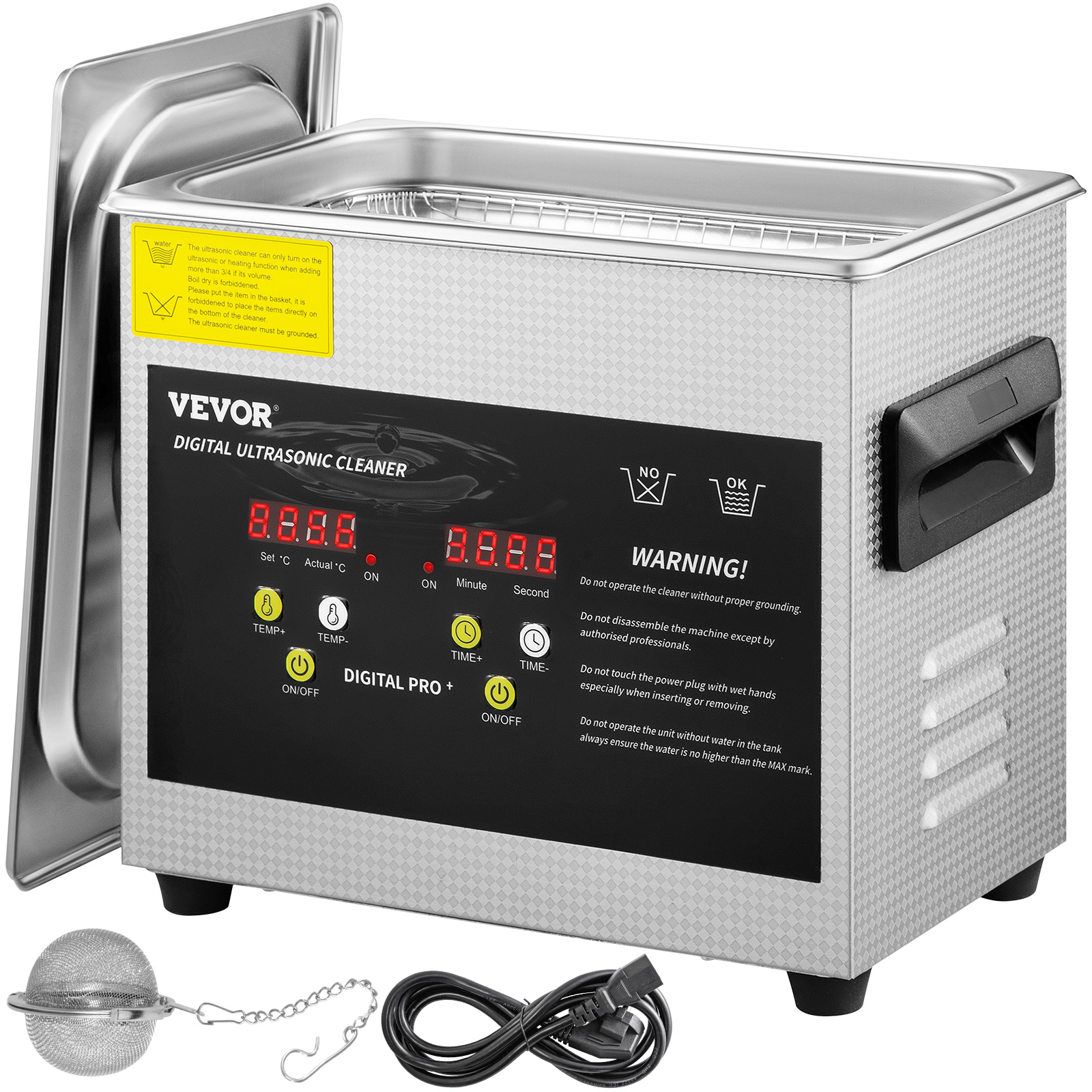 Calentador de agua de inmersión, calentador de agua portátil de 1500 W con  protector de acero inoxidable 304, calentador eléctrico de cubo para – Yaxa  Store