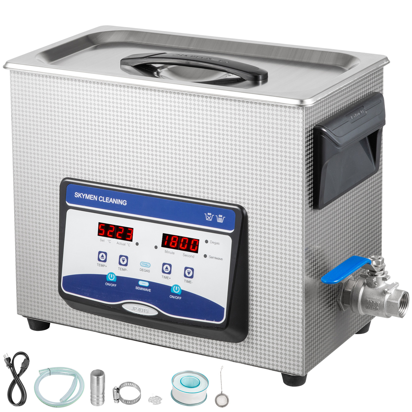 Nettoyeur ultrasons 6.5 litres avec chauffage