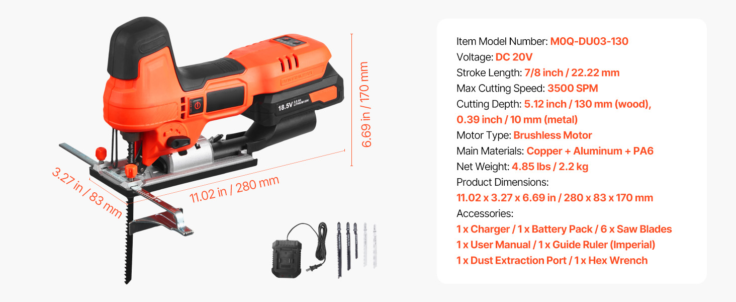 Full jig saw kit with accessories
