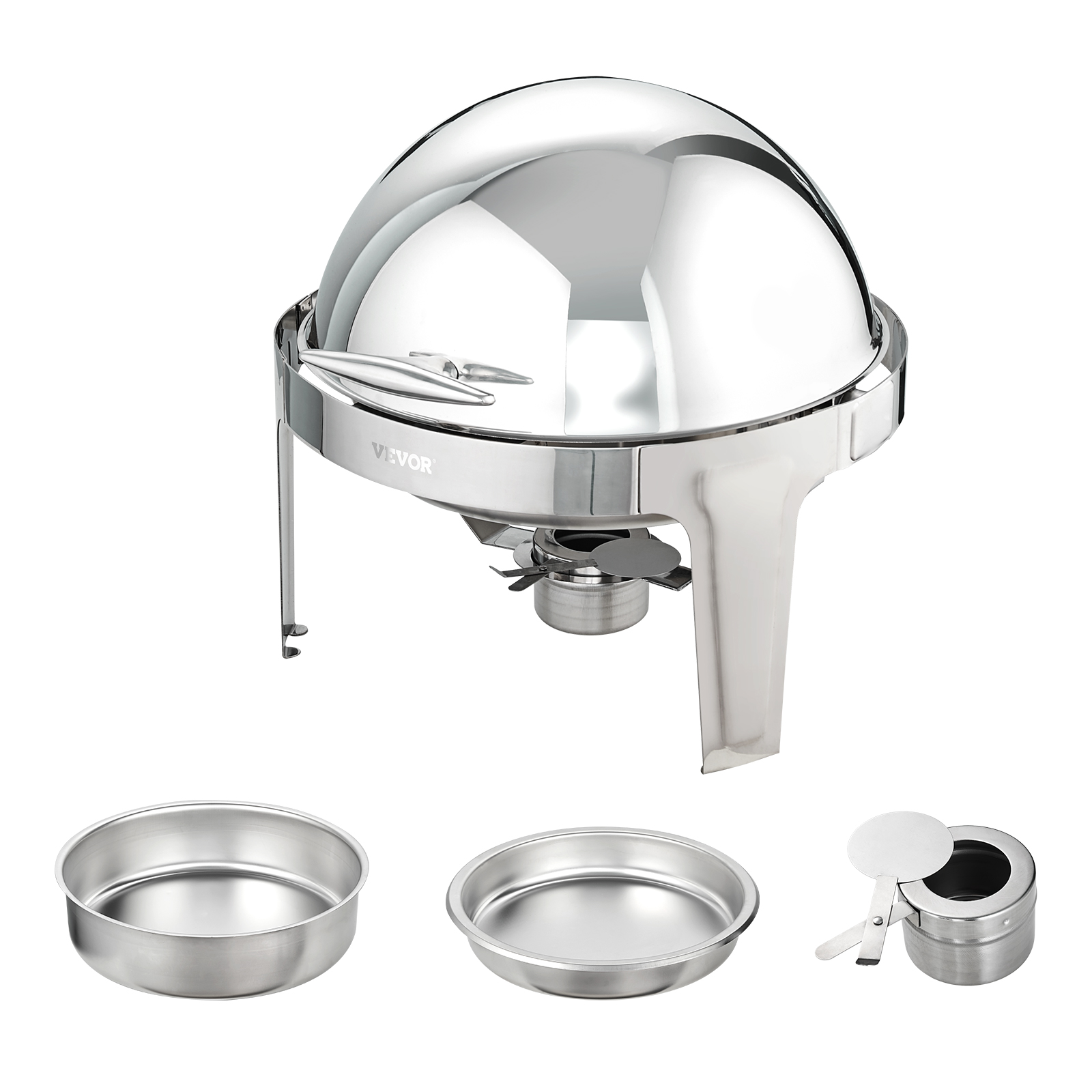 9Qt Stainless Steel Chafer Chafing Dish Sets Catering Food Warmer Buffet Set - Picture 95 of 98