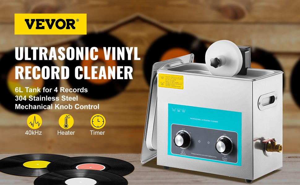 Nettoyage de disque vinyle à la maison / DIY Record cleaning 