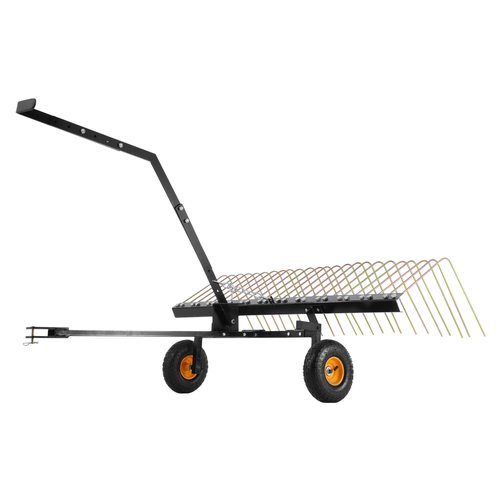 VEVOR Tow Behind Dethatcher40-60"Lawn Dethatcher20/24Tines Rake for ATV or Mower - Picture 26 of 38