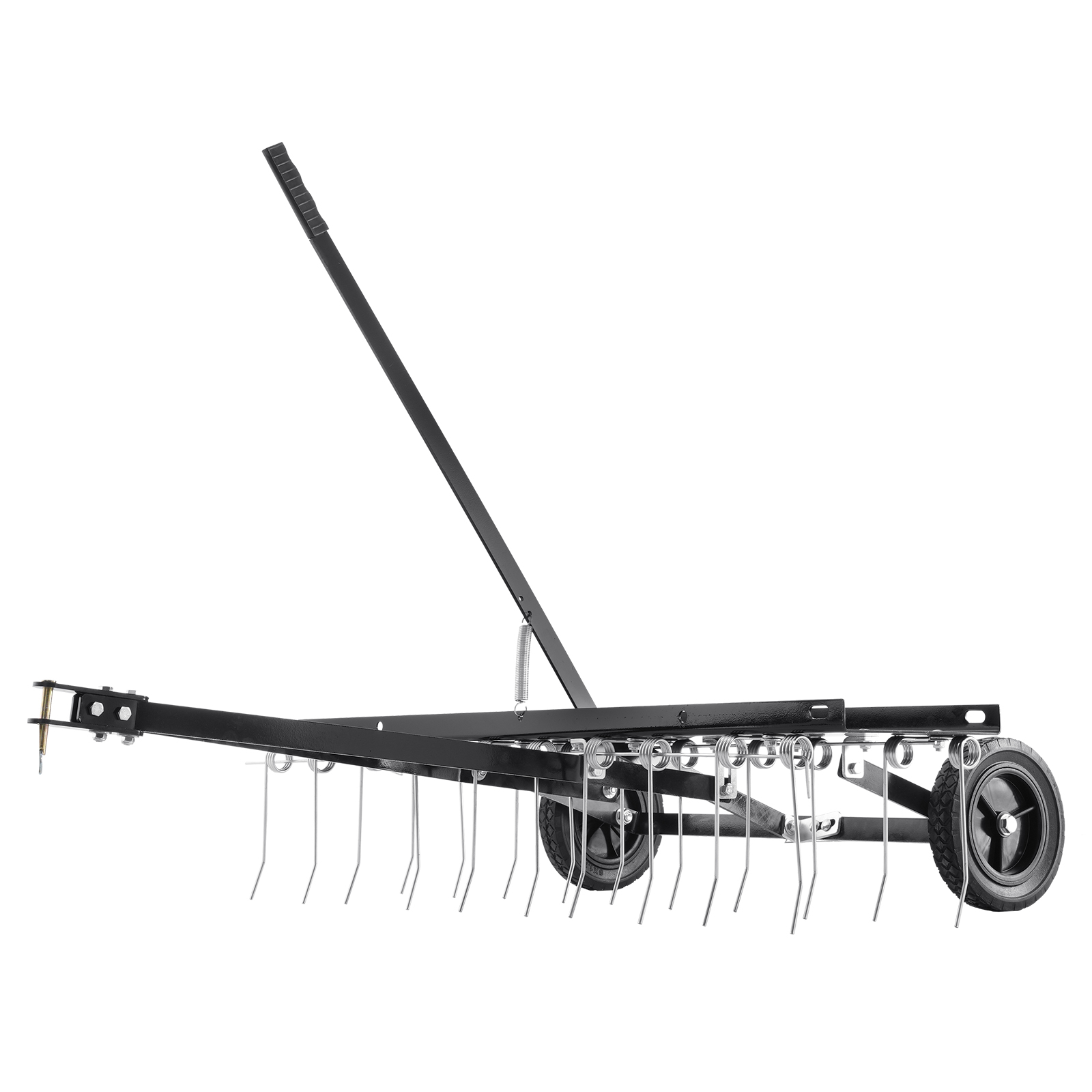 VEVOR Tow Behind Dethatcher40-60"Lawn Dethatcher20/24Tines Rake for ATV or Mower - Picture 14 of 38