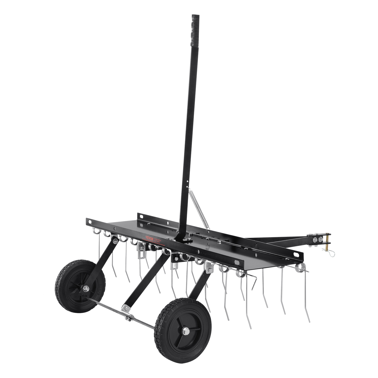 VEVOR Tow Behind Dethatcher40-60"Lawn Dethatcher20/24Tines Rake for ATV or Mower - Picture 11 of 38