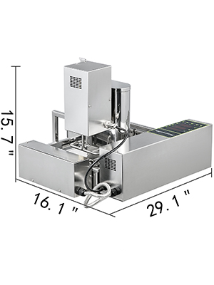 VEVOR VEVOR Máquina automática comercial para hacer donas de 110 V