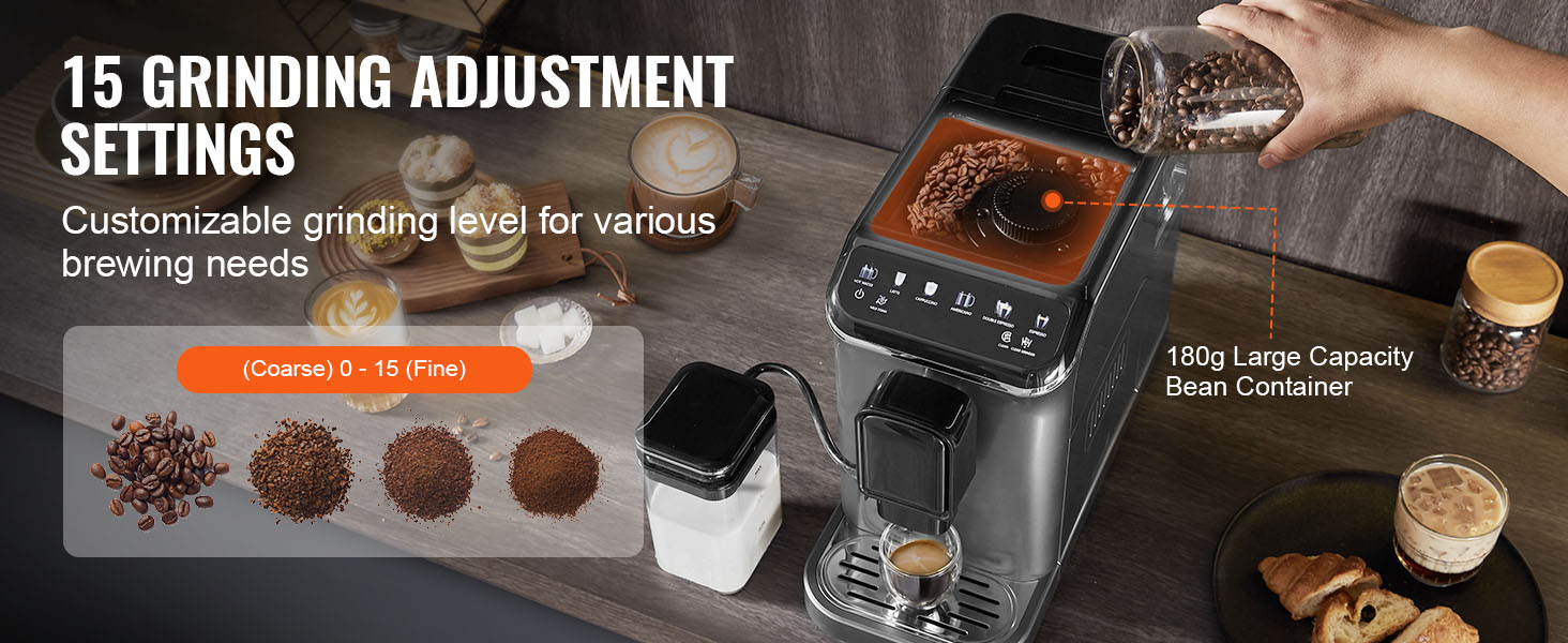 coffee grinder and bean hopper