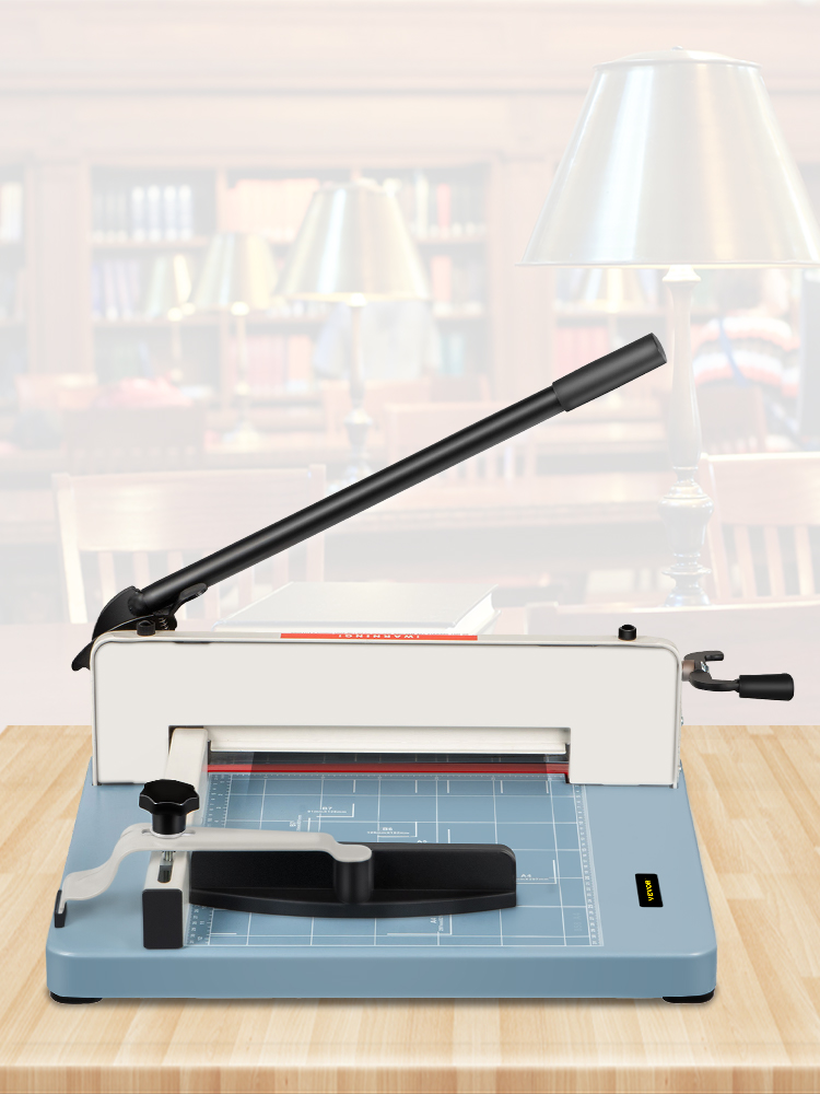 VEVOR Industrial Paper Cutter A4 Heavy Duty Paper Cutter 12 Inch Paper  Cutter Heavy Duty 400 Sheets Paper Guillotine with Clear Cutting Guide  Grids for Offices, Schools, Businesses and Printing Shops