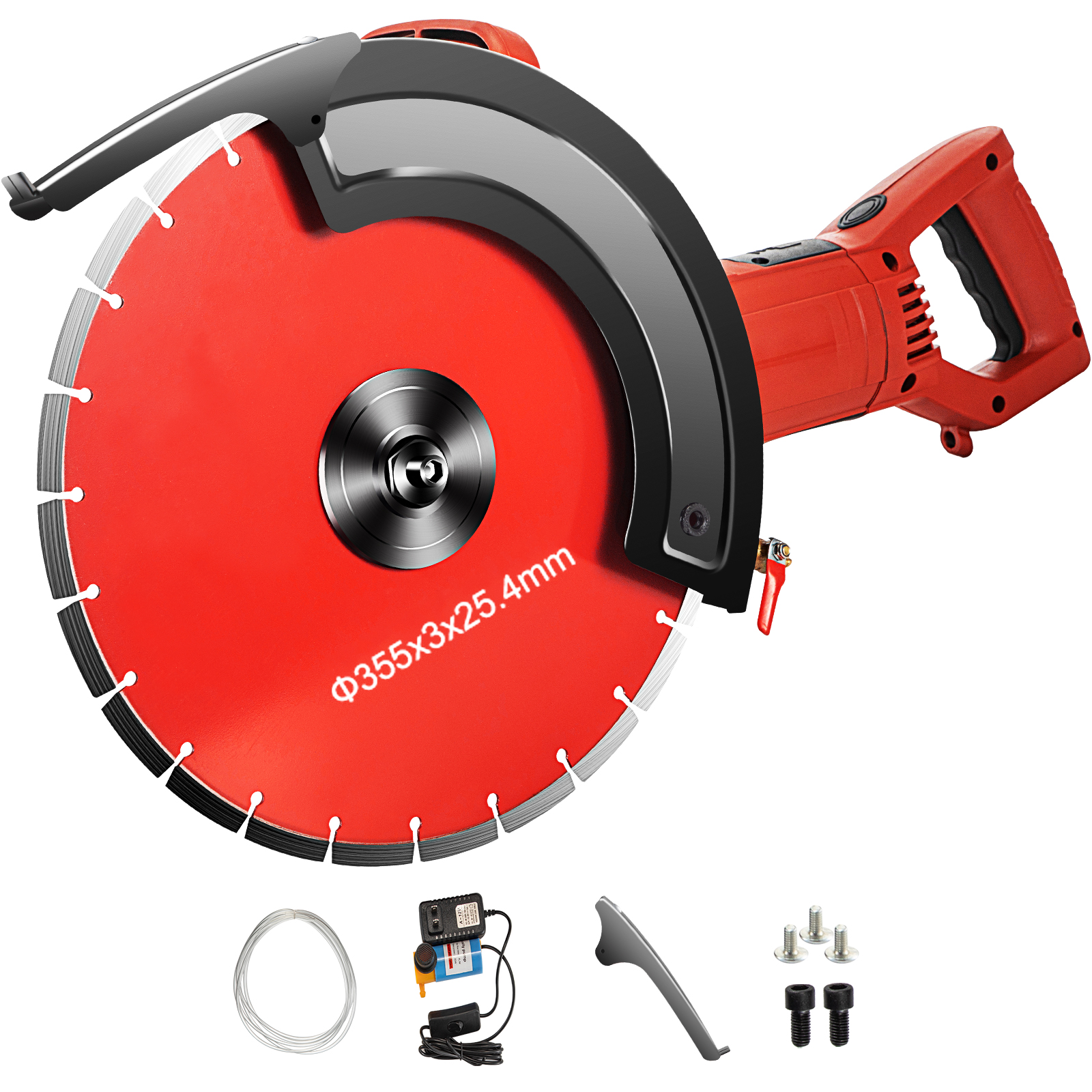 electric concrete saw,7 in,2.5 in depth