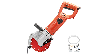 electric concrete saw,7 in,2.5 in depth