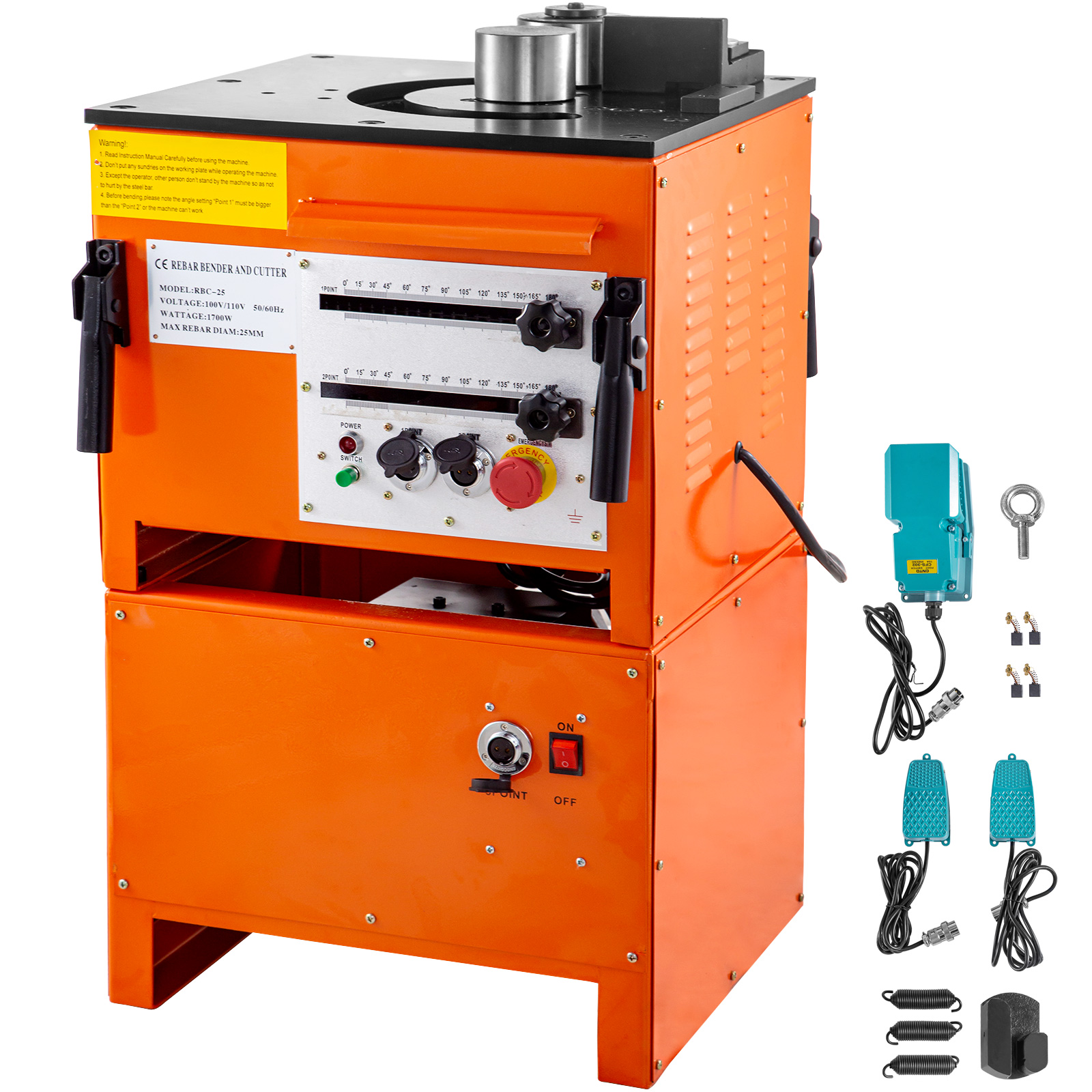 Electric Rebar Bender,1/4''-1