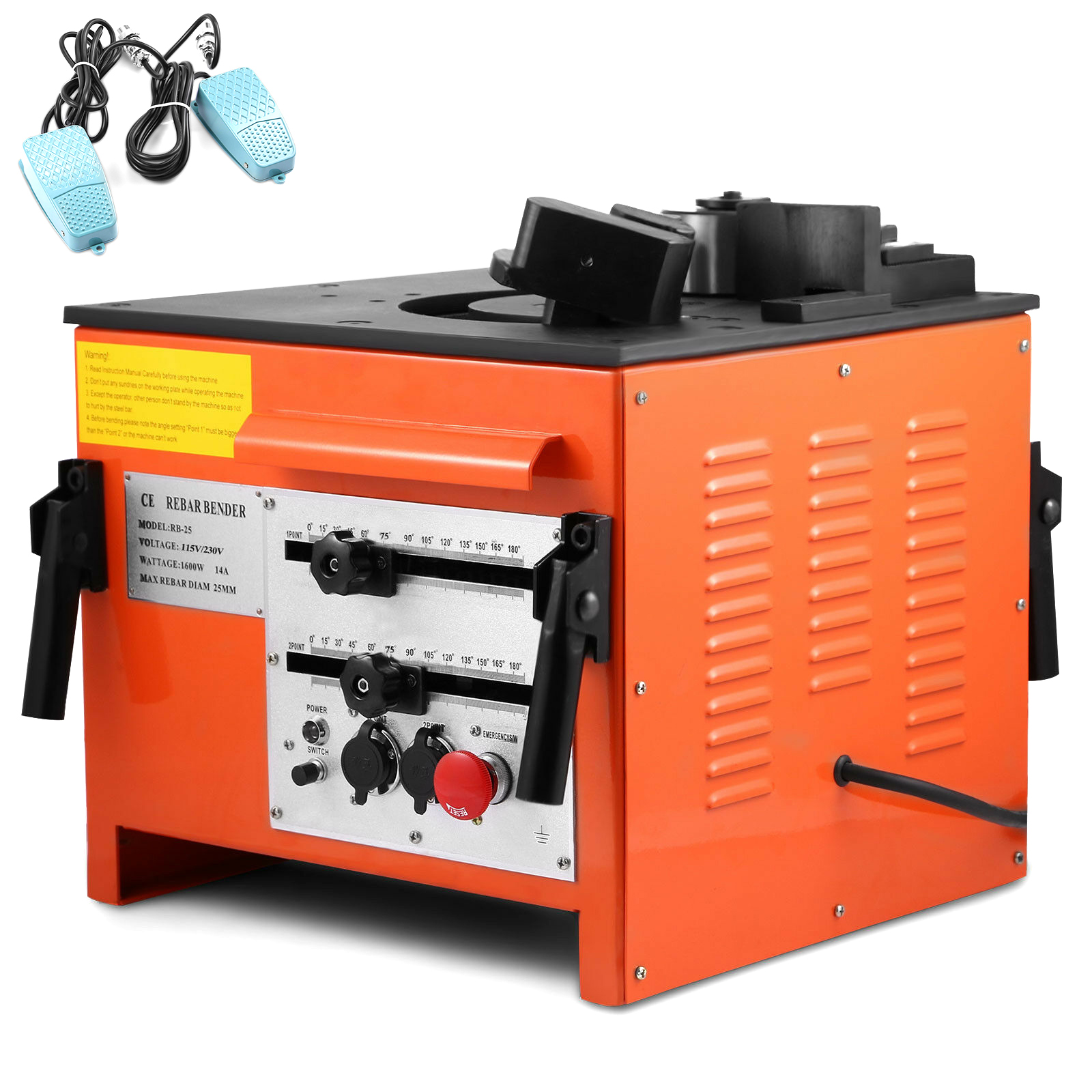 Electric Rebar Bender,1/4''-1