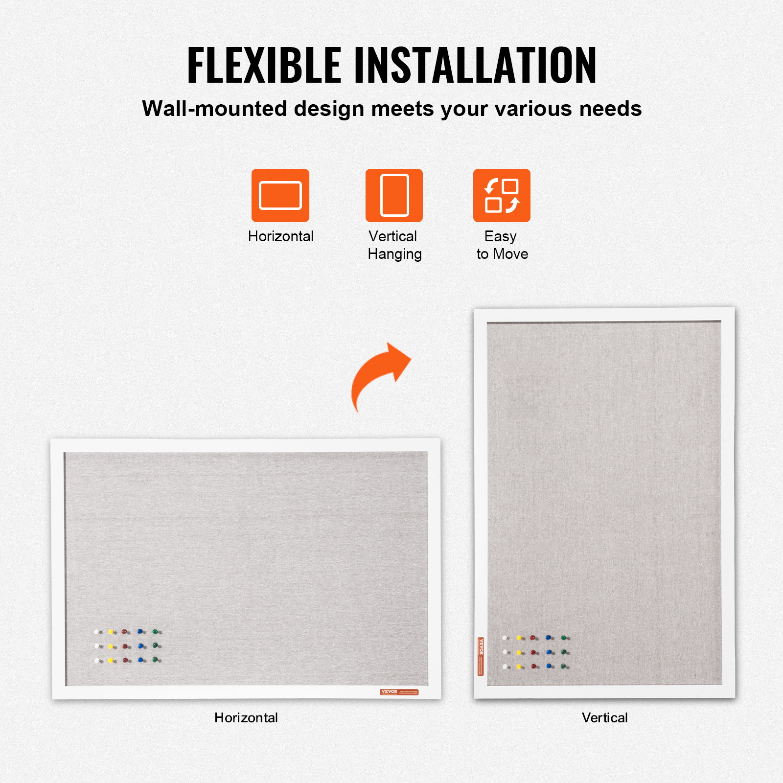 24x18-48x36inch Whiteboard Cork Board Combo with Aluminum Frame for School Home - Picture 40 of 120