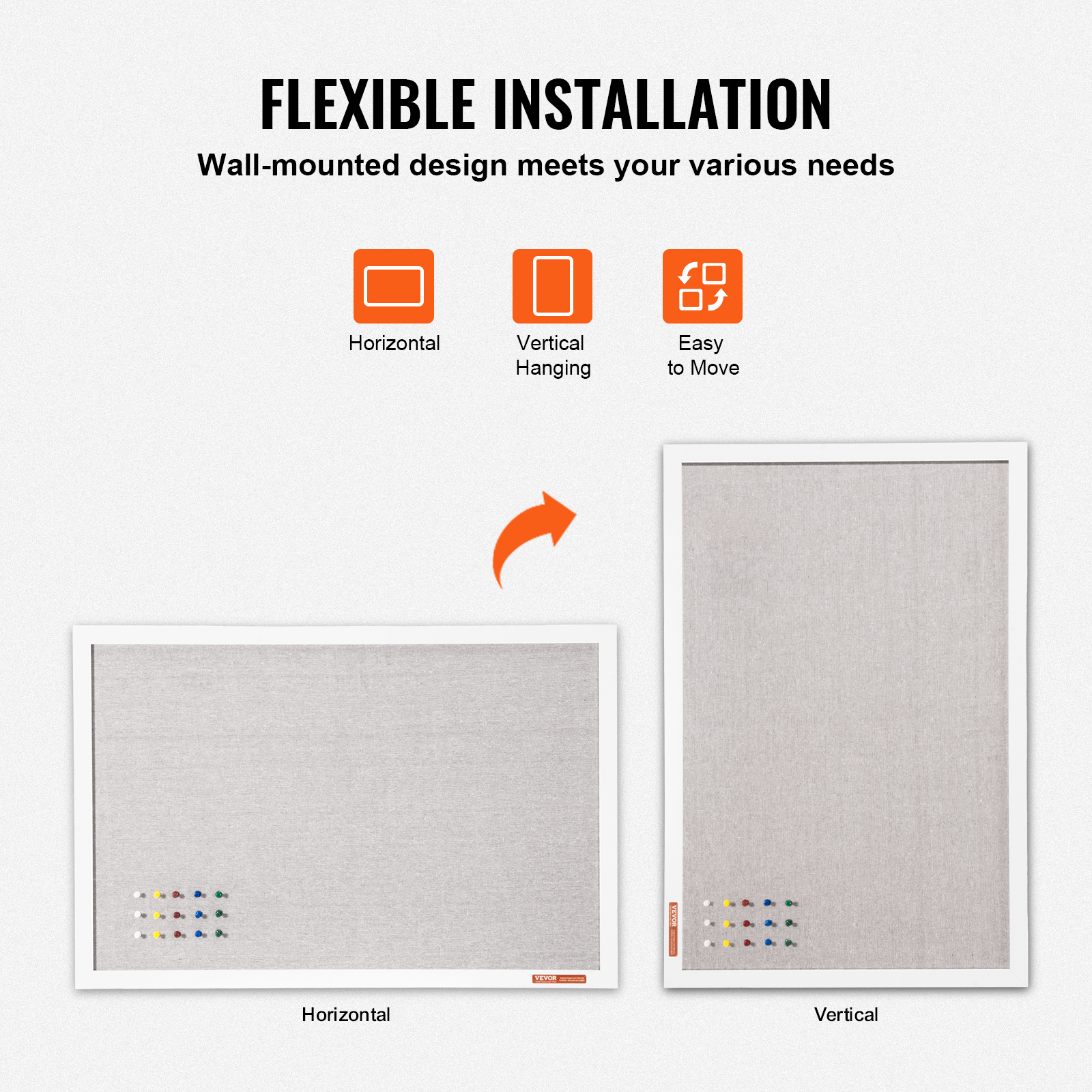 24x18-48x36inch Whiteboard Cork Board Combo with Aluminum Frame for School Home - Picture 76 of 120