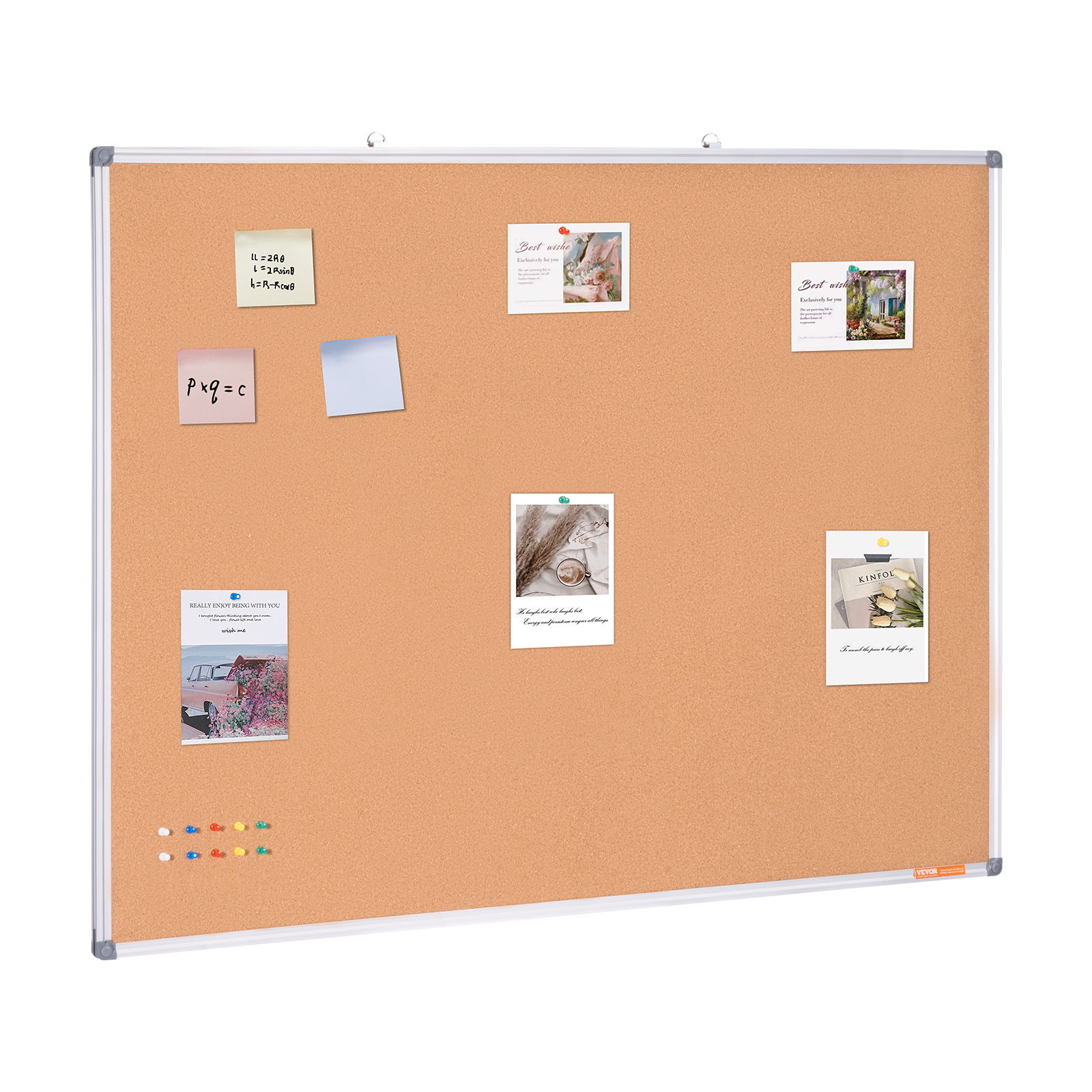 24x18-48x36inch Whiteboard Cork Board Combo with Aluminum Frame for School Home - Picture 109 of 120