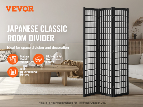 Rideau Séparation VEVOR 3x2,6m - Cloison Polyester Polyvalente - Neuf
