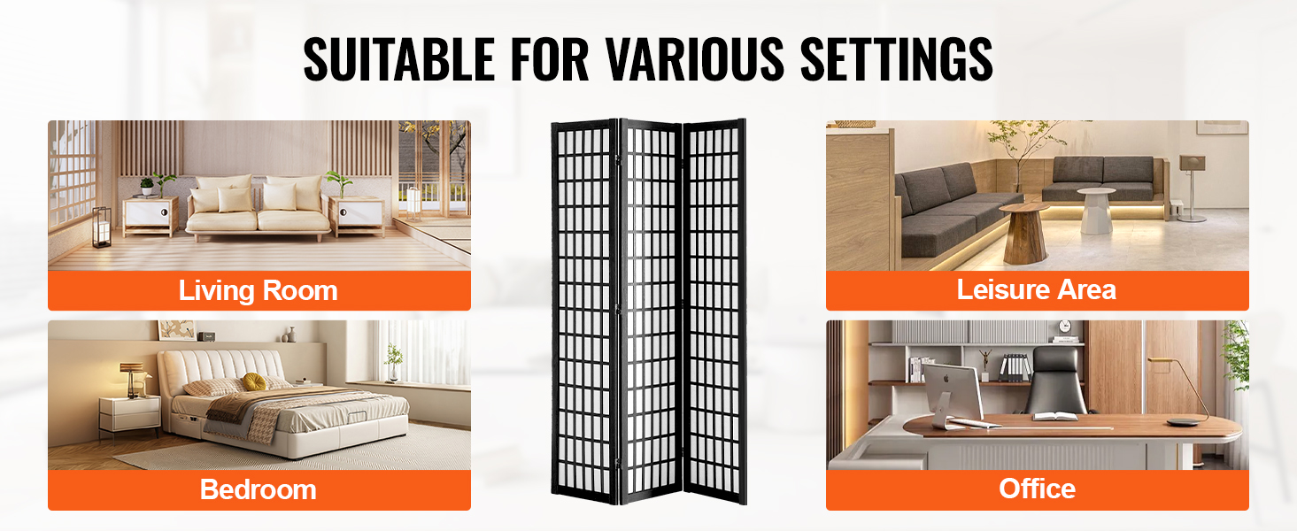 room divider in living space