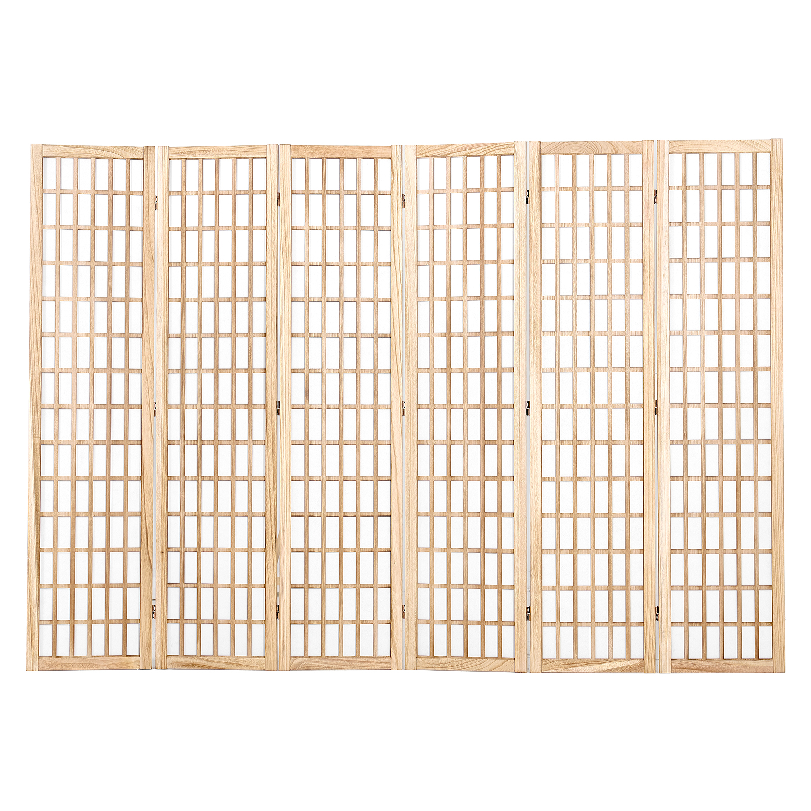 Room Divider Japanese Wall Divider 3/4/6 Panel Screen for Room Separation