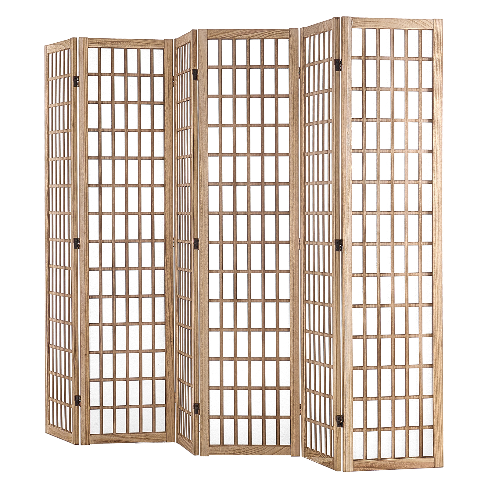 Room Divider Japanese Wall Divider 3/4/6 Panel Screen for Room Separation