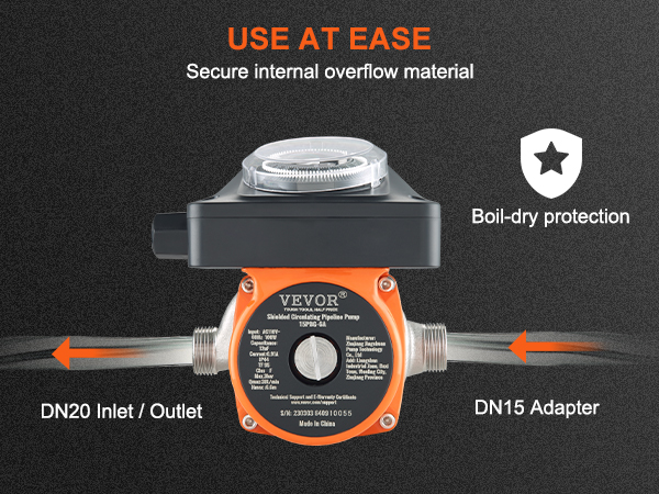 Pompe De Recirculation D'eau Chaude , 100 W, Démarrage/fermeture Automatique, Pompe De Circulation Ultra-silencieuse En Acier Inoxydable, Pour Chauffe-eau électrique, Robinetterie Et Pomme De Douche. | CA