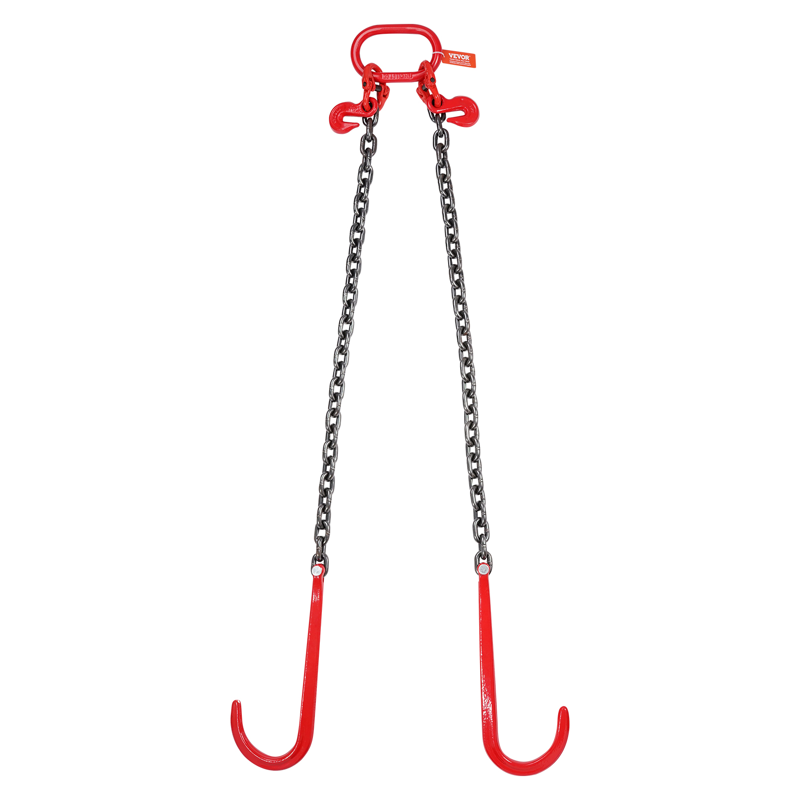 VEVOR 3/8" 5/16" Tow Chain J Hook G80 2ft, 3ft, 6ft V-Chain Wrecker Grab Hooks - Picture 38 of 74