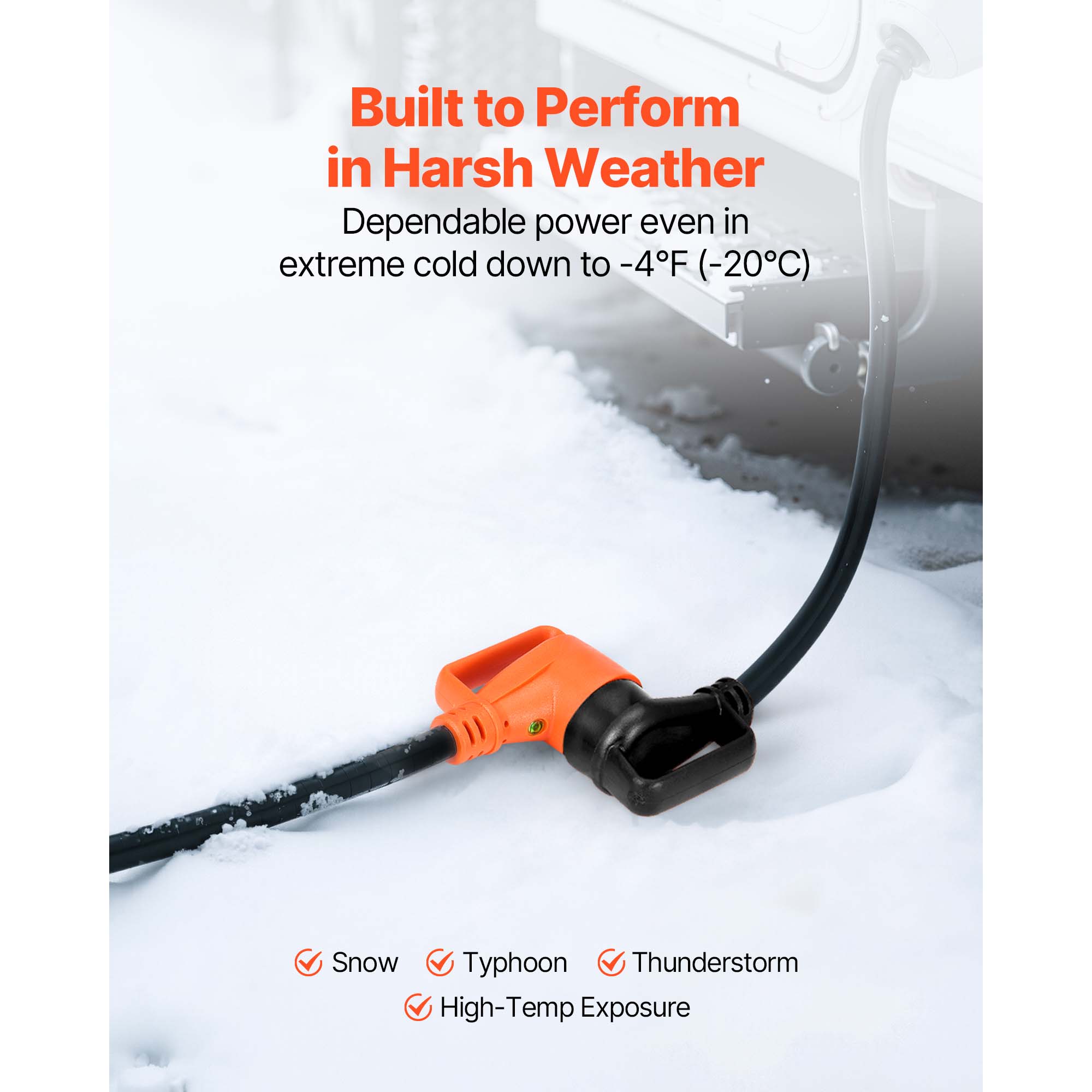 Uimoso 75/100 FT RV Extension Cord, 30/50A, STW, 10AWG/3 or 6/3 + 8/1 Gauge