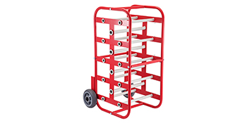 Jonard Tools Cable Caddy Reel Stand, High Durability, Easy Operation,  Portable & Compact Design, 100 lb Capacity, 21-in x 21-in x 27 in the Cable  & Wire Holders department at