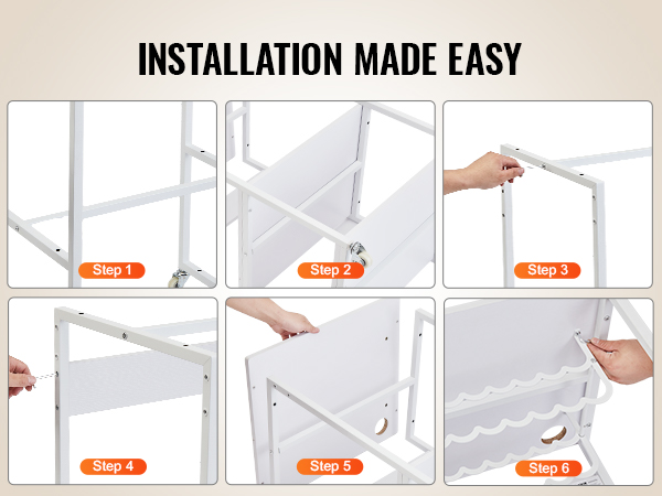 VEVOR Heat Press Table 3Tier Movable Heat Press Stand Foldable with ...