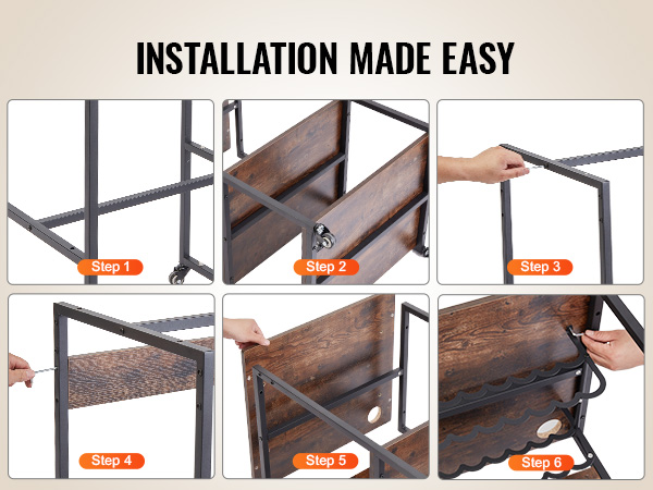 VEVOR Heat Press Table 3Tier Movable Heat Press Stand Foldable with ...