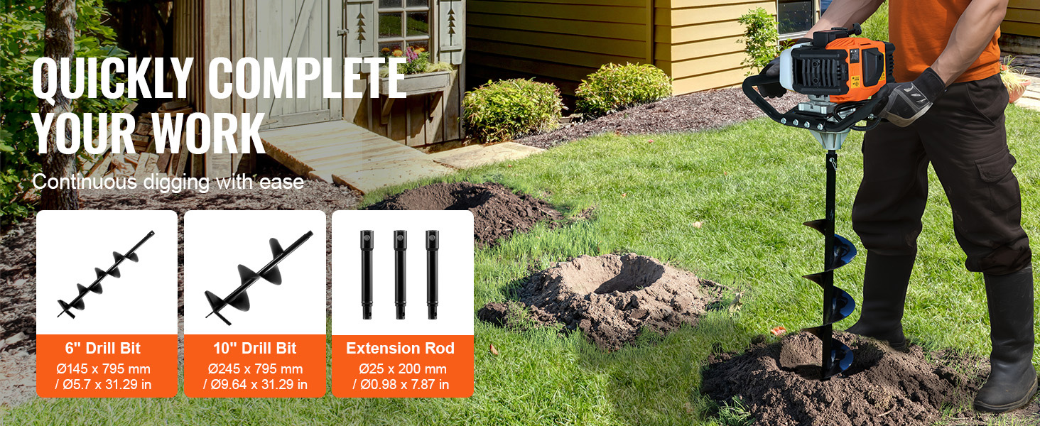 Gas Post Hole Digger A100 2.2w