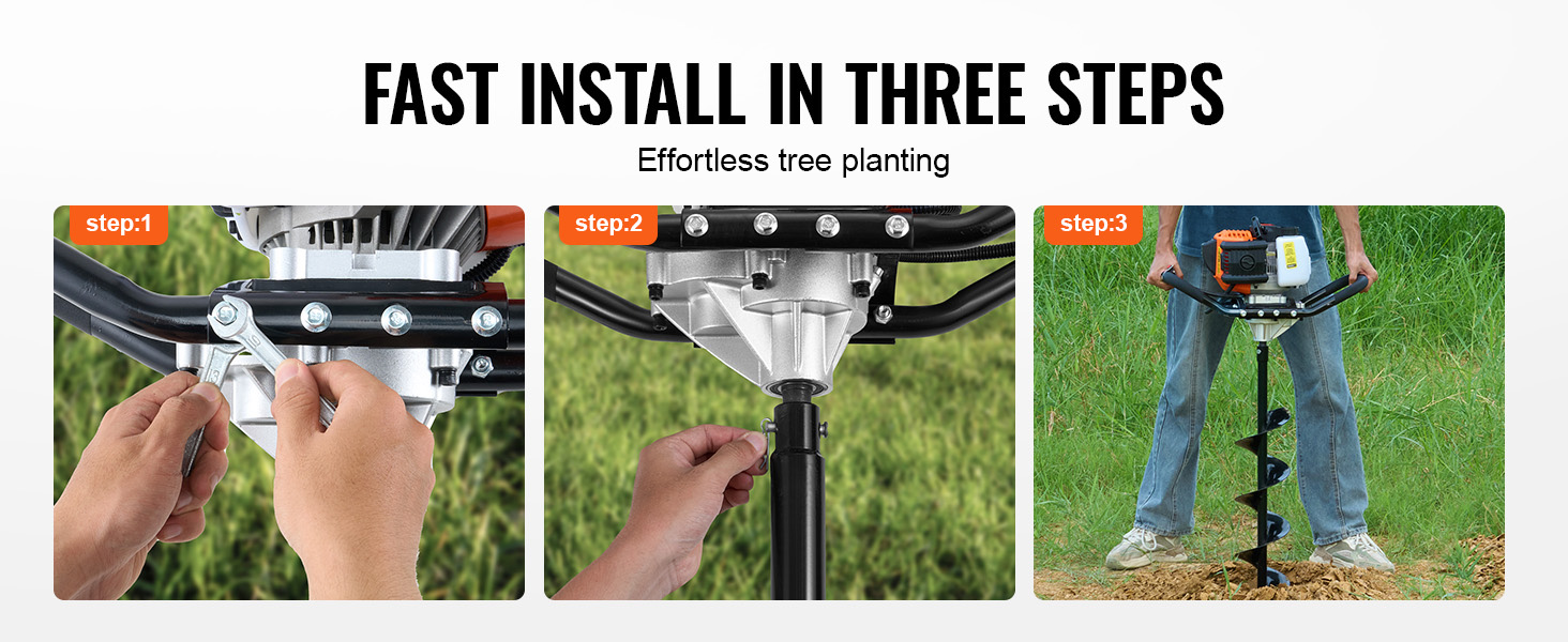 Gas Post Hole Digger A100 2.4w