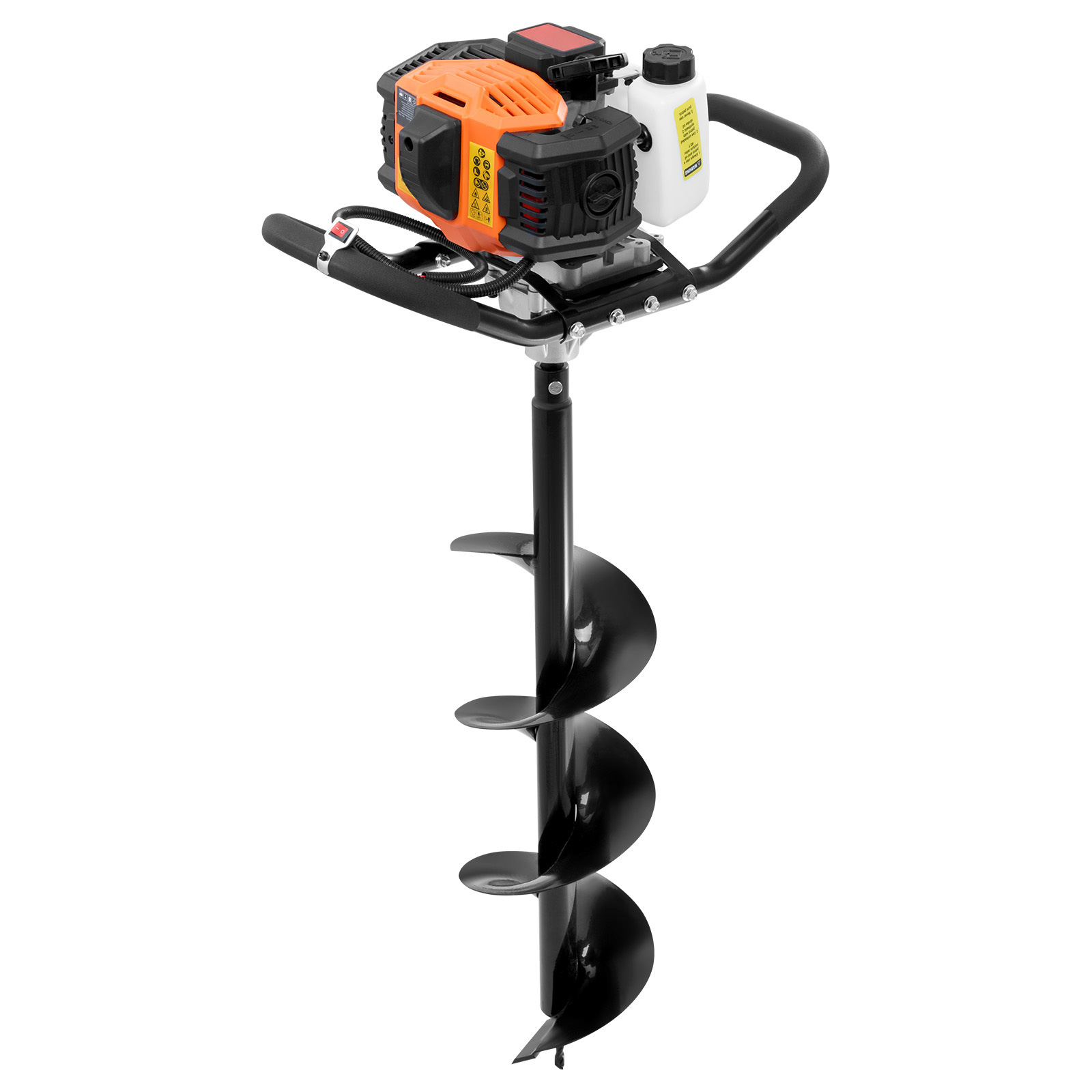 VEVOR Gas Post Hole Digger 52CC 1450W with 8” Drill Bits & 1 Extension Rod - Picture 11 of 12