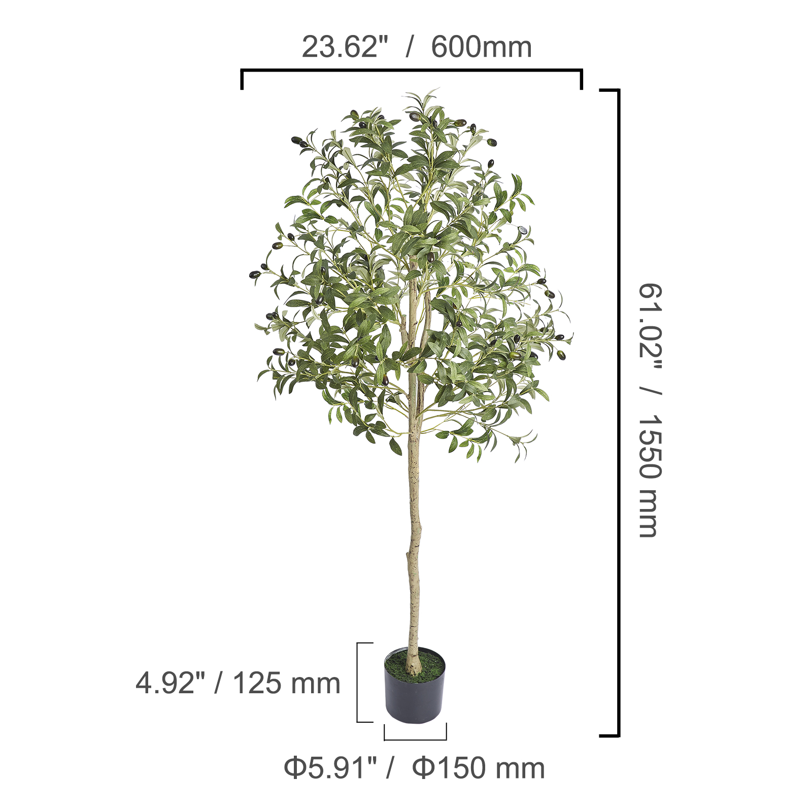 SUPERDANT Pellicola Adesiva Per PC Con Albero Dipinto A Olio - Protezione E Decorazione Per Notebook 12-15.6 Pollici
