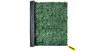 VEVOR Artificial Ivy Privacy Fence Screen, 59"x98" Ivy Fence, PP Faux Ivy Leaf Artificial Hedges Fence, Faux Greenery Outdoor Privacy Panel Decoration for Garden, Decor, Balcony, Patio, Indoor