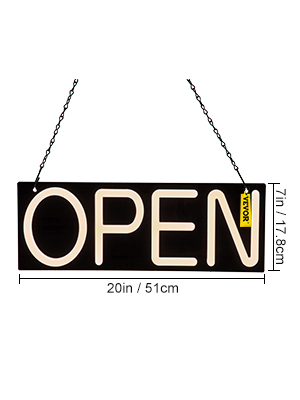 VEVOR LED Open Sign, 20