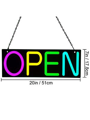 VEVOR LED Open Sign, 20