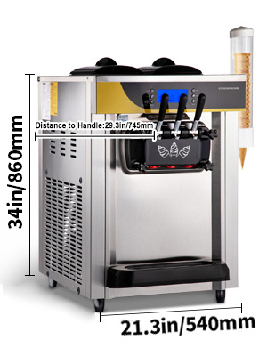 Soft Ice Cream Machine A100 2w
