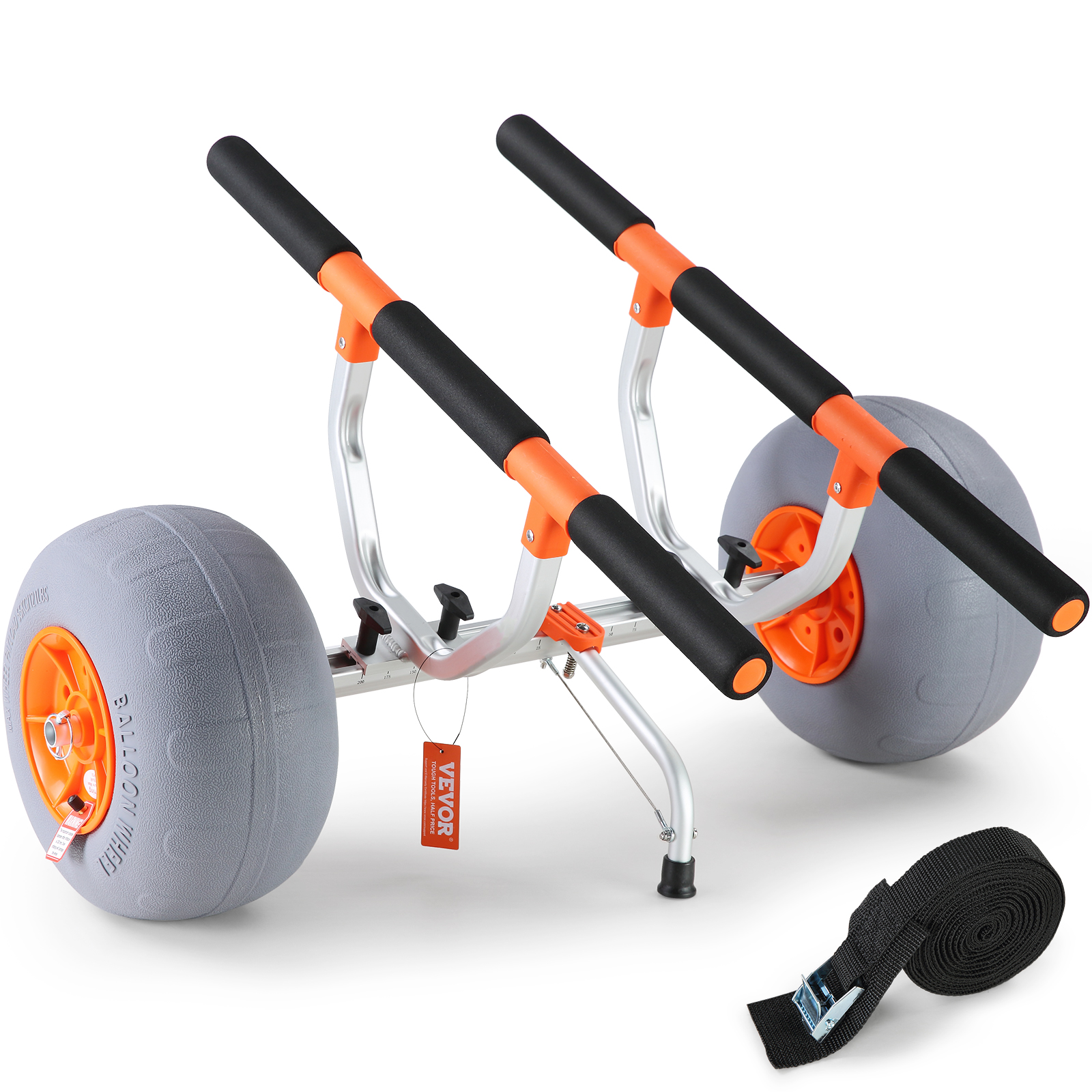 Chariot de Kayak, Grande Capacité de Charge, Pied de Support Antidérapant