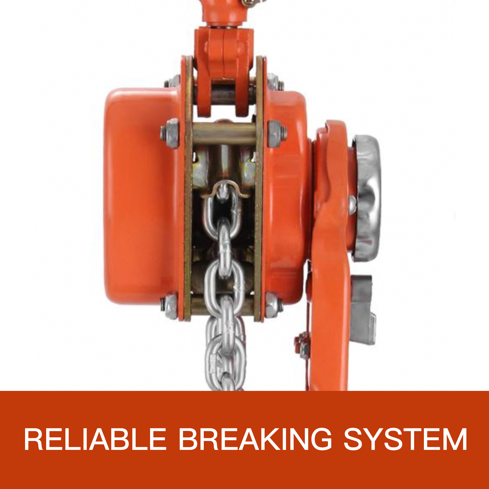 0.75T/1650Lbs Manual Lever Chain Hoist 1.5M/5Ft Block Chain Hoist Lift VEVOR CA