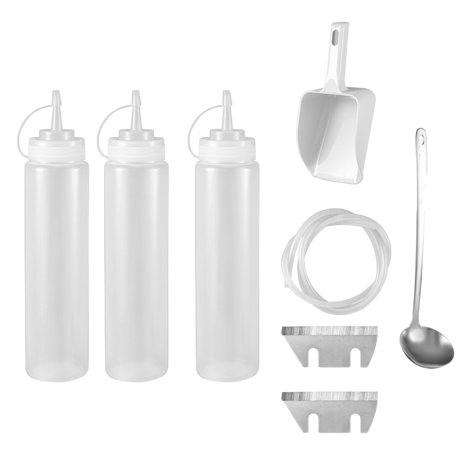 VEVOR 400500LBS/H Commercial Snow Cone Machine Electric Ice Shaver Ice