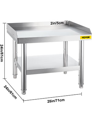  Mesa plegable de altura ajustable estándar (30 pulgadas x 48  pulg./blanco) : Hogar y Cocina