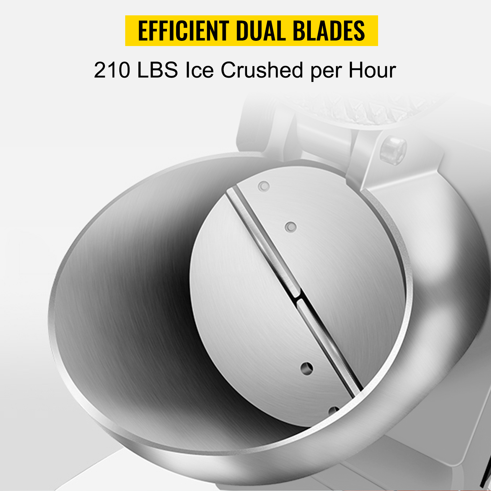 VEVOR VEVOR Ice Shaver Machine Snow Cone Maker 95KG/H Commercial Ice