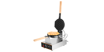 VEVOR VEVOR Piastra per Waffle Elettrica 1400W Macchina per Waffle all'Uovo  30-300°C Piastra per Waffle Commerciale Antiaderente 225x330x250mm Macchina  Piastra